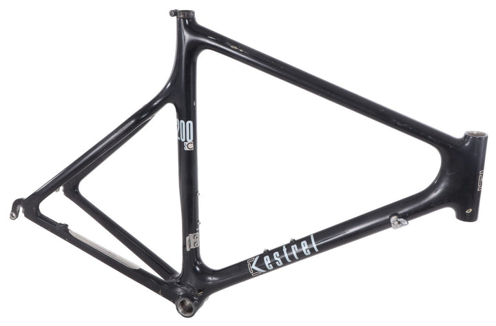 Kestrel 200 SC Carbon Road Bike Frameset 56cm Black USA Made Race Vintage 1990's