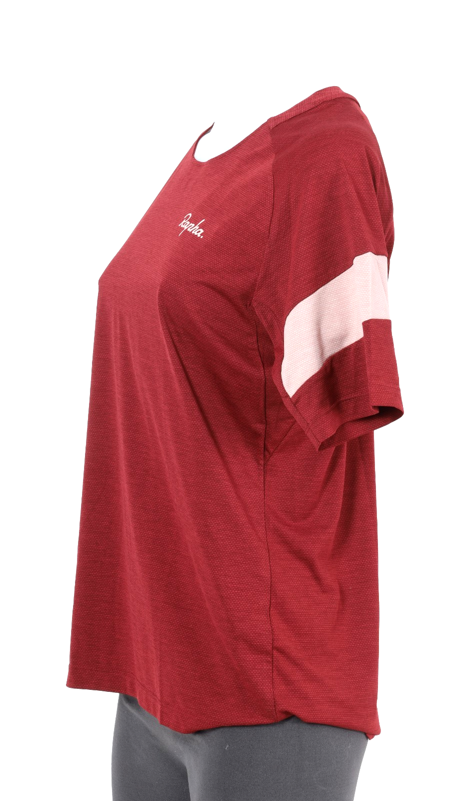 Rapha Trail Technical Short Sleeve Mountain Bike Jersey Women MEDIUM Red