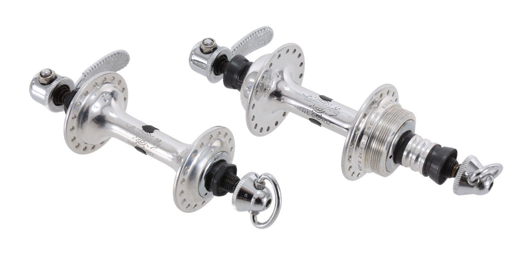 Campagnolo Record Low Flange Road Bike Hub Set 36H 100/126mm BSC English Thread