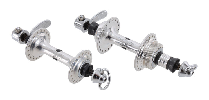 Campagnolo Record Low Flange Road Bike Hub Set 36H 100/126mm BSC English Thread
