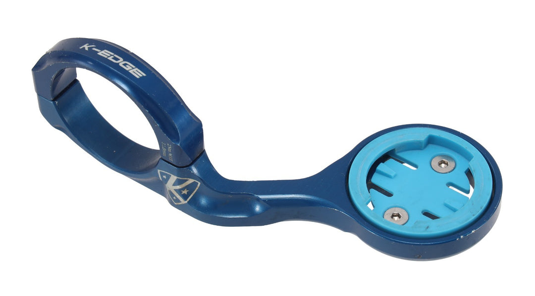 K-Edge Wahoo Computer Mount 31.8mm Clamp BLUE Road Gravel Mountain Cycling