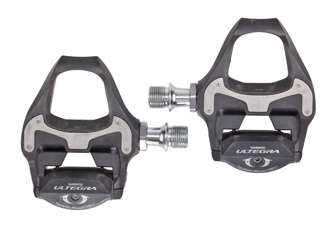 Shimano Ultegra PD-6800 SPD Carbon Clipless Road Bike Pedals 9/16" 3 Bolt Cleats