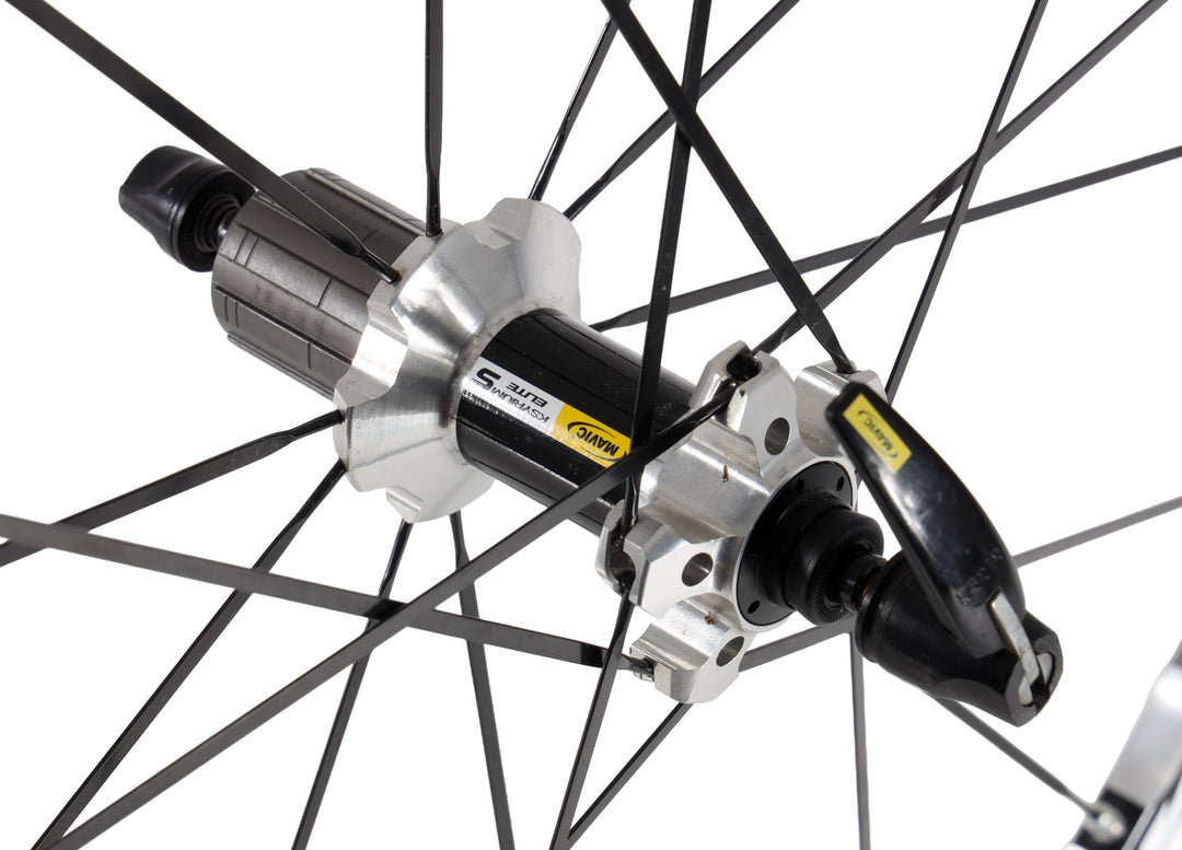 Mavic Ksyrium Elite S Alloy Clincher Road Wheelset 700c Shimano 11 QR Rim Yksion