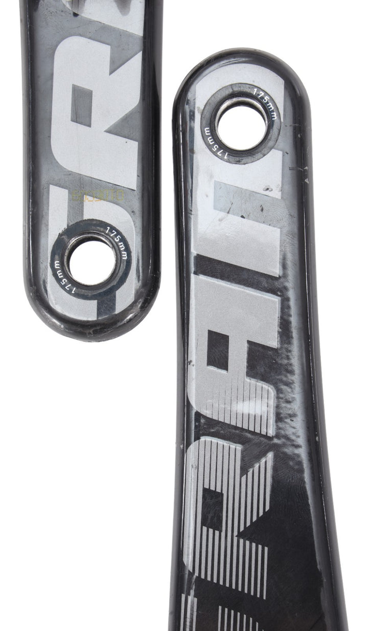 SRAM Quarq CinQo Power Meter 2x10s Road Bike Crankset 175mm GXP 53/39T FOR PARTS