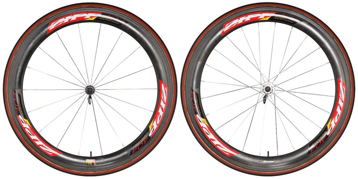 Zipp 404 Carbon Tubular Road Wheelset Shimano 10 Spd 700c Rim Brake QR USA Made
