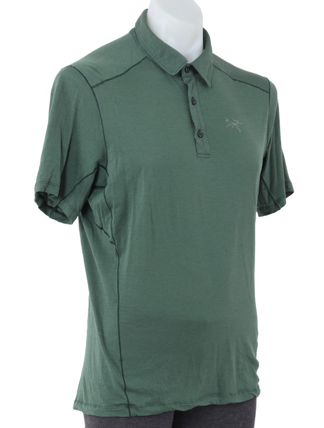 Arcteryx Pelion Short Sleeve Polo Shirt 2-Pack Men SMALL Green Blue