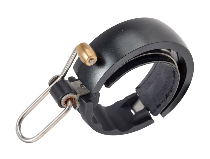 Knog Oi Luxe Road/Mountain Large Bike Bell BLACK Commute Gravel