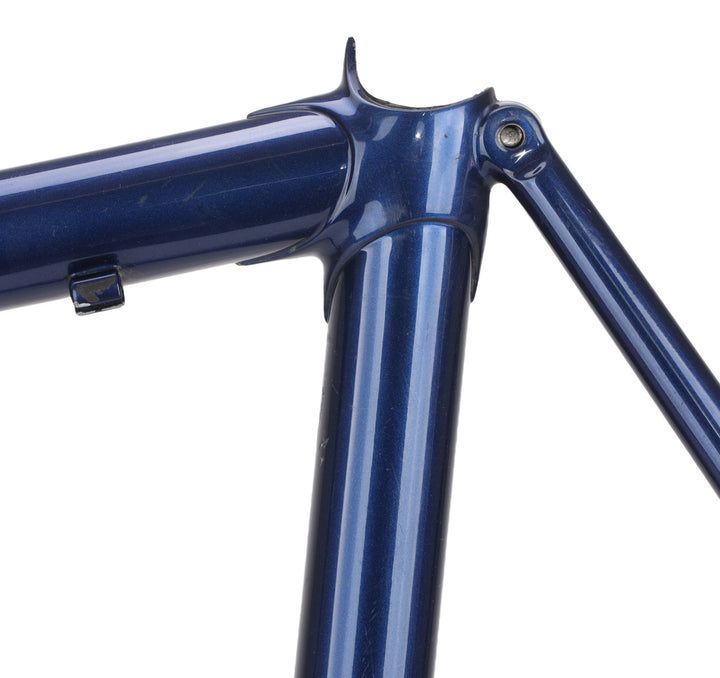 Serotta CSI Steel Road Bike Frameset 60cm Carbon Fork BLUE 700c Record USA Made