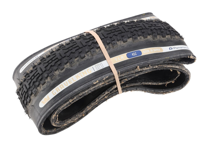 Panaracer GravelKing X1 Tubeless 700 x 45c Gravel Bike Tire Black TLC