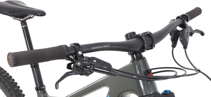 Santa Cruz Bronson CC XX1 Carbon Mtn Bike 1x 12s SM Moss/Blue MX Fox SRAM 2022