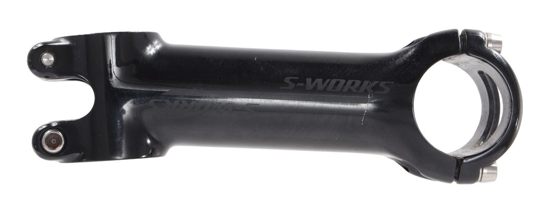 Specialized S-Works SL Alloy Road Bike Stem 31.8 x 130mm +/-12° BLACK Ti Bolts