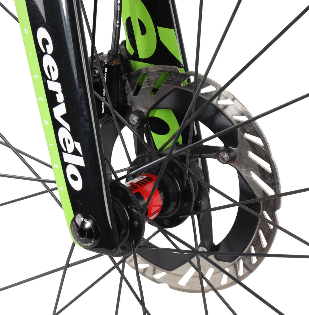 Cervelo P5 Disc Carbon Triathlon Bike 51cm BLCK/GRN 2x 11 Spd Dura-Ace Di2 2020