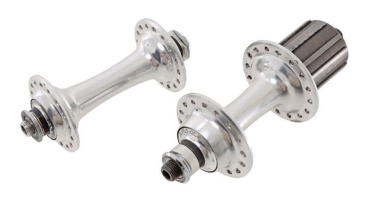 Shimano Dura-Ace 7700 9 Speed Front & Rear Hub Set 32H 100/130mm QR Vintage Bike