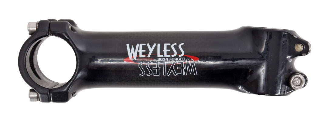 Weyless Carbon Road Bike Stem 31.8 x 130mm 6º Black 1-1/8"