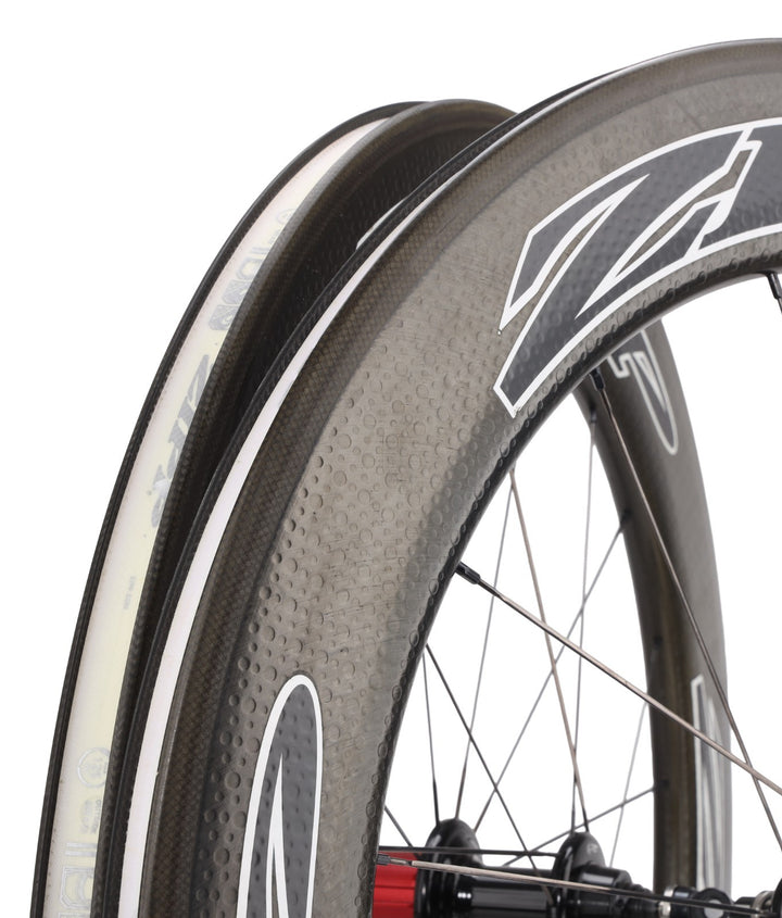 Zipp 808 Firecrest Carbon Road Bike Clincher Wheelset 700c QR Rim Brake Aero
