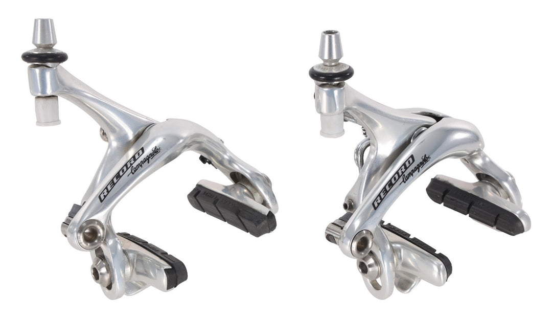 Campagnolo Record Dual Pivot Road Bike Rim Brake Calipers SET Titanium F + R