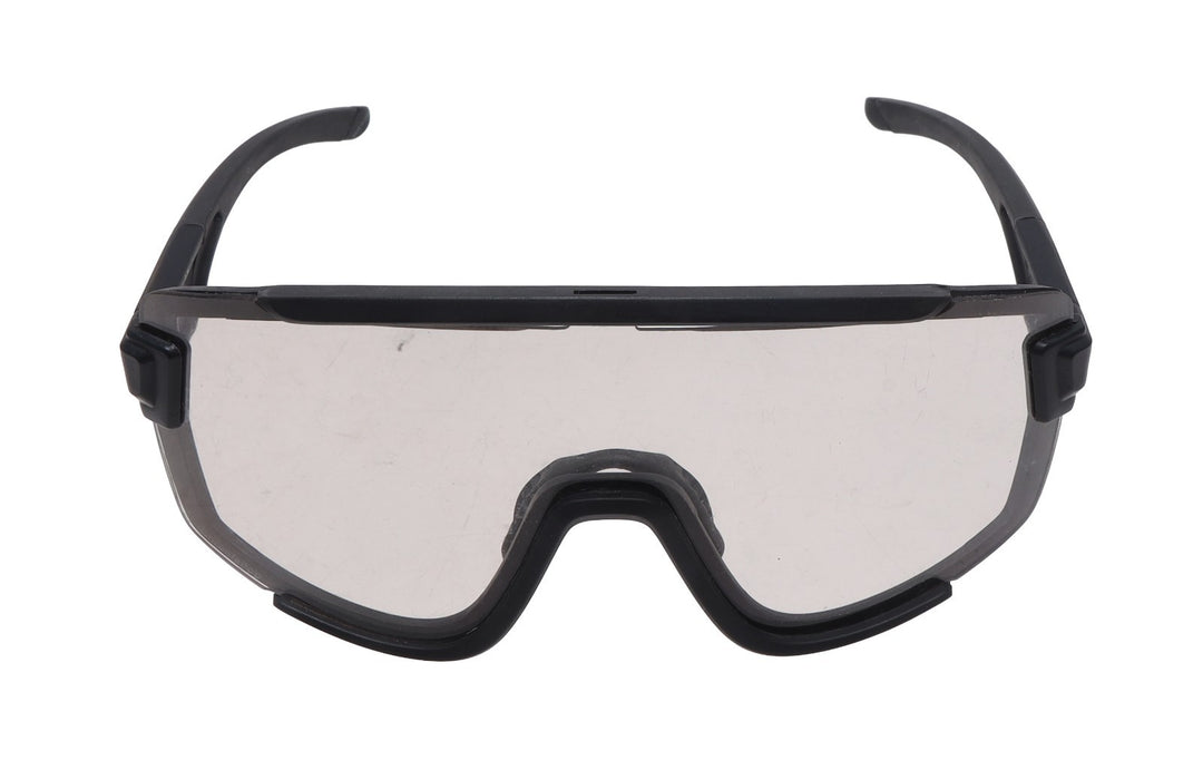 Smith Wildcat Sunglasses Matte Black Frame Clear Red Mirror Lenses