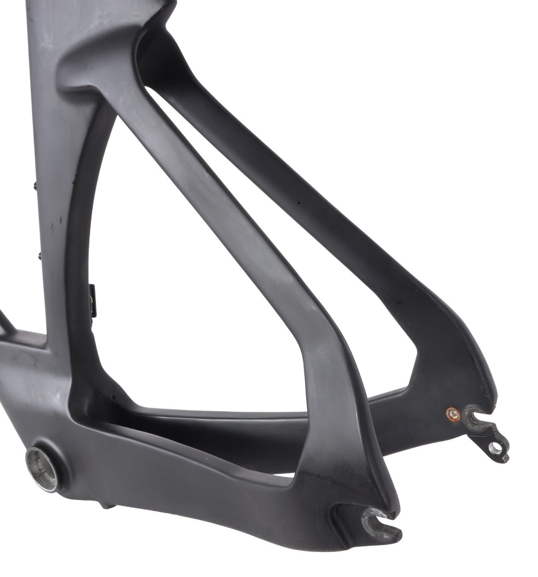 Unbranded Carbon TT Frameset Module MEDIUM Black Direct Mount Rim Brake 700c QR