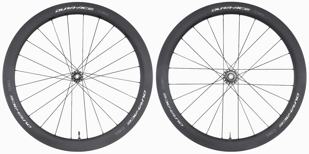 Shimano Dura-Ace WH-R9270 C50 12 Speed Carbon CL Disc TL Road Bike Wheelset 700c