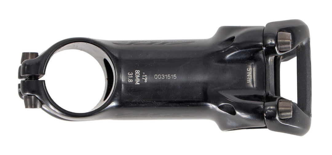 Zipp Service Course SL Alloy Road Bike Stem 31.8 x 80mm 17º BLACK 1-1/8" Gravel