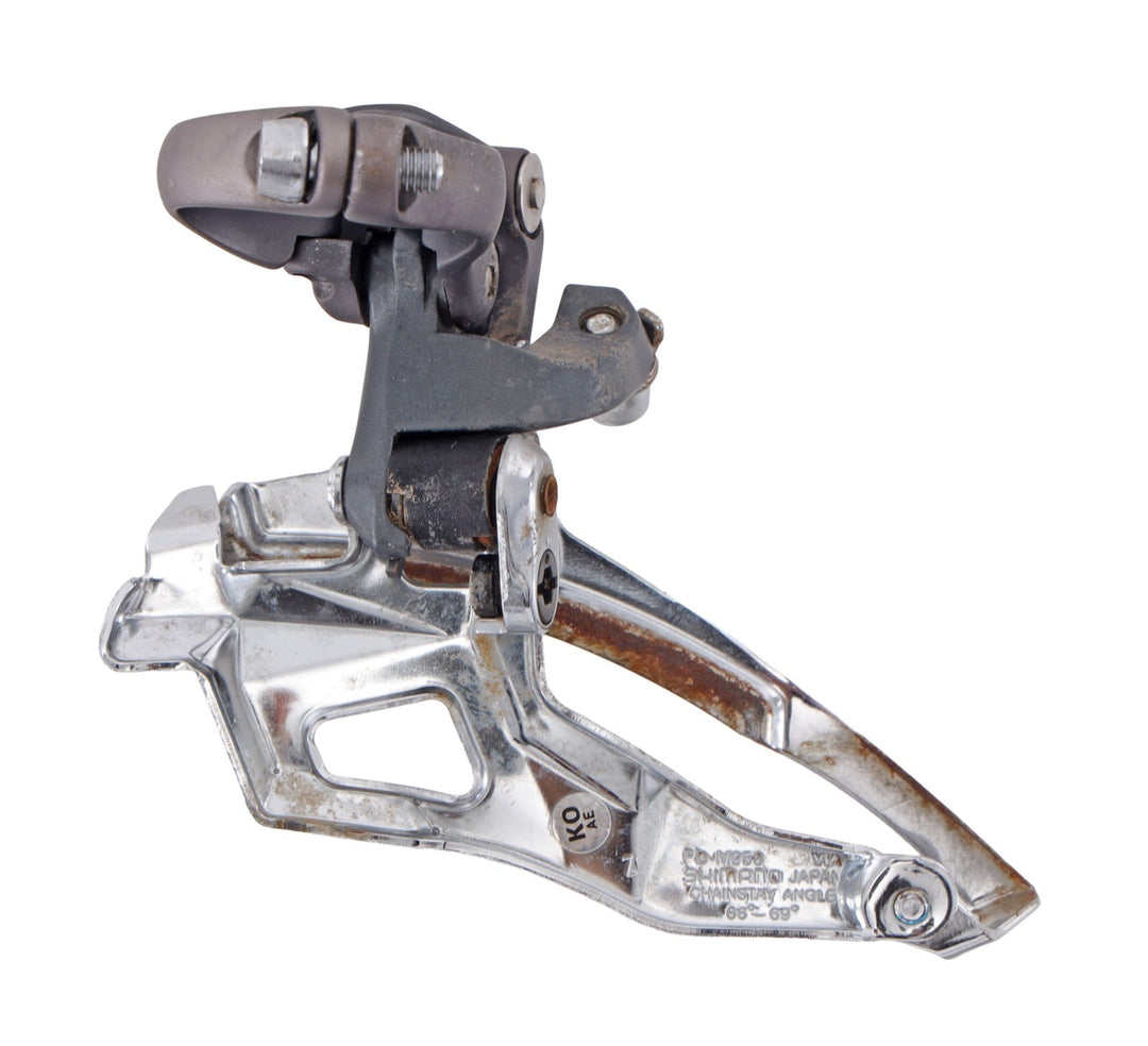 Shimano XTR FD-M953 3 x 9 Speed Mountain Bike Front Derailleur Clamp-On 34.9mm