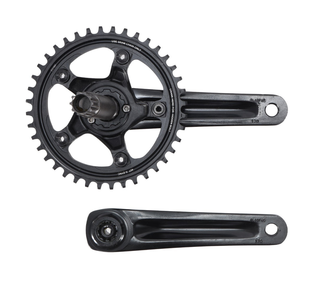 SRAM Rival 1 Wide 1 x 11 Speed Alloy Gravel Bike Crankset 170mm 40T GXP 110 BCD