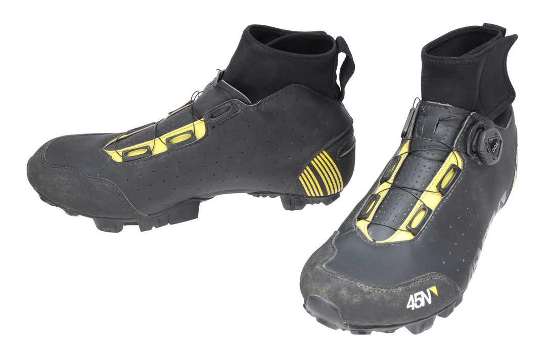 45NRTH Ragnarok Winter MTN Bike Shoes Men EU 44 BLACK 2-Bolt BOA Waterproof
