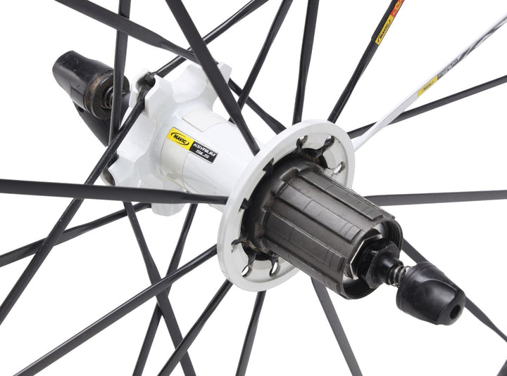 Mavic Ksyrium SLS 11s Alloy Clincher Road Wheelset 700c Shimano QR ***FOR PARTS