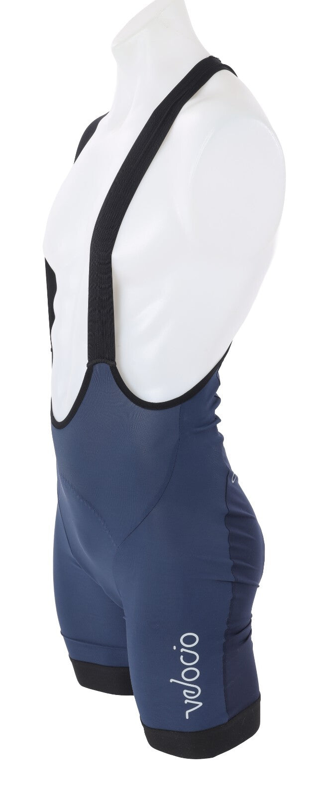 Velocio Concept Cycling Bib Shorts Men LARGE Navy Road Bike Gravel Mountain