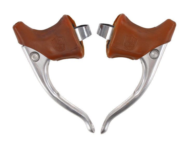 Campagnolo Triomphe Road Bike Brake Lever SET Vintage Non-Aero BROWN Cycling