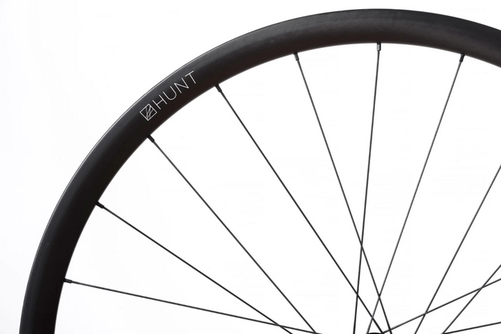 HUNT 30 Carbon All Road CL Disc Tubeless 12x 100 FRONT Wheel 700c Gravel Cross