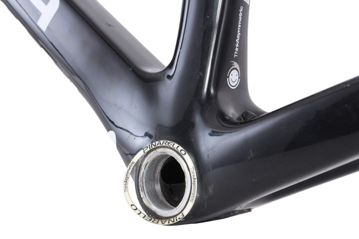 Pinarello Dogma F8 Carbon Road Bike Frameset 56cm Gloss BLACK 700c QR Italy 2015