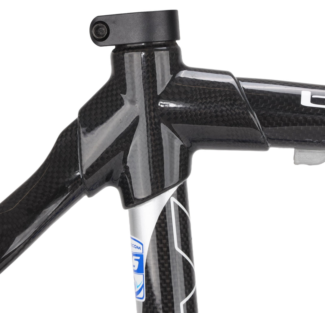 Blue Cycles RC7 Carbon Road Bike Frameset X-Small GLOSS CLEAR Rim QR USA 2008