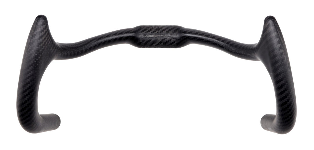 Velobike Bunch Bars Carbon Track Bike Endurance Handlebar 31.8 x 26cm 17º Flare