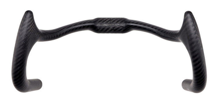 Velobike Bunch Bars Carbon Track Bike Endurance Handlebar 31.8 x 26cm 17º Flare
