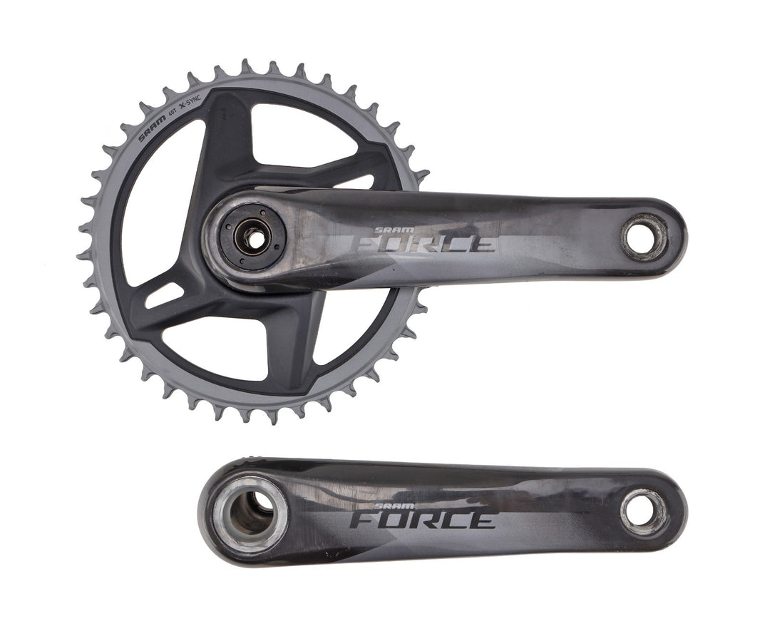 SRAM Force D1 DUB AXS Carbon 1 x 12 Spd Gravel Bike Crankset 40T 170mm DM 8-Bolt