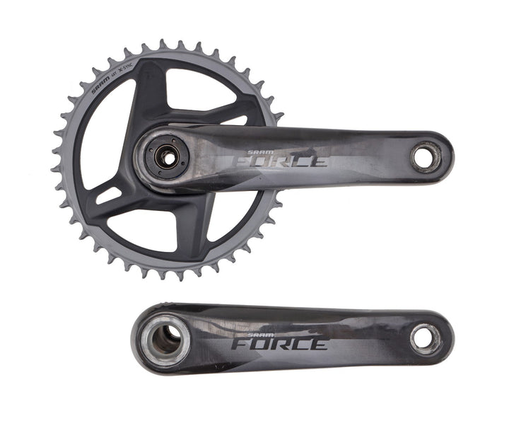 SRAM Force D1 DUB AXS Carbon 1 x 12 Spd Gravel Bike Crankset 40T 170mm DM 8-Bolt