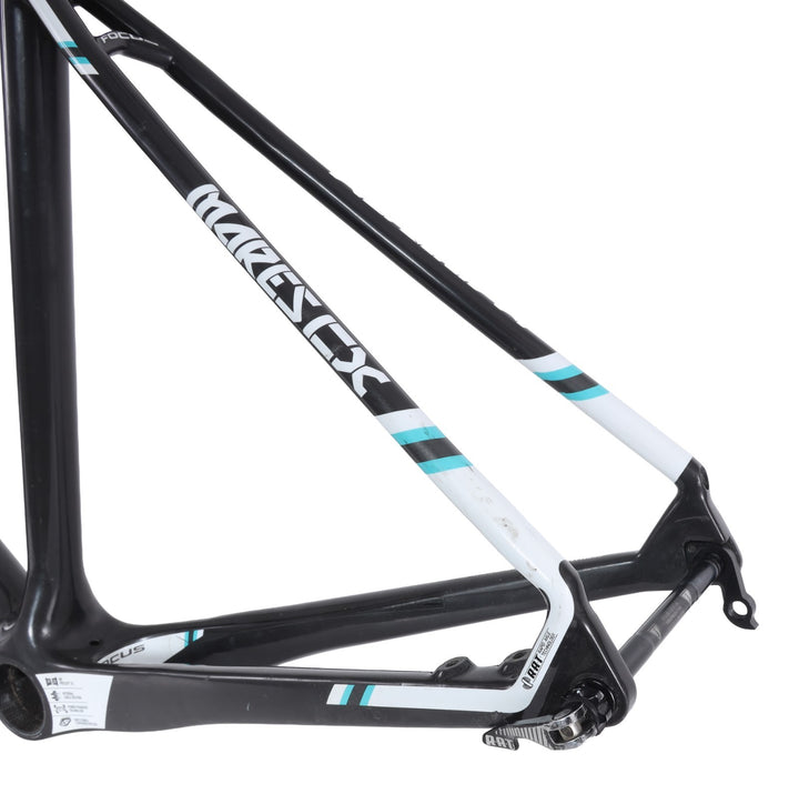 Focus Mares CX Carbon Disc Cyclocross Frameset 48cm XS BLACK Flat Mount 2018