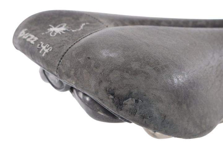 Terry Fly Ti 138mm Road Bike Saddle 7 x 7mm Black Leopard Mountain