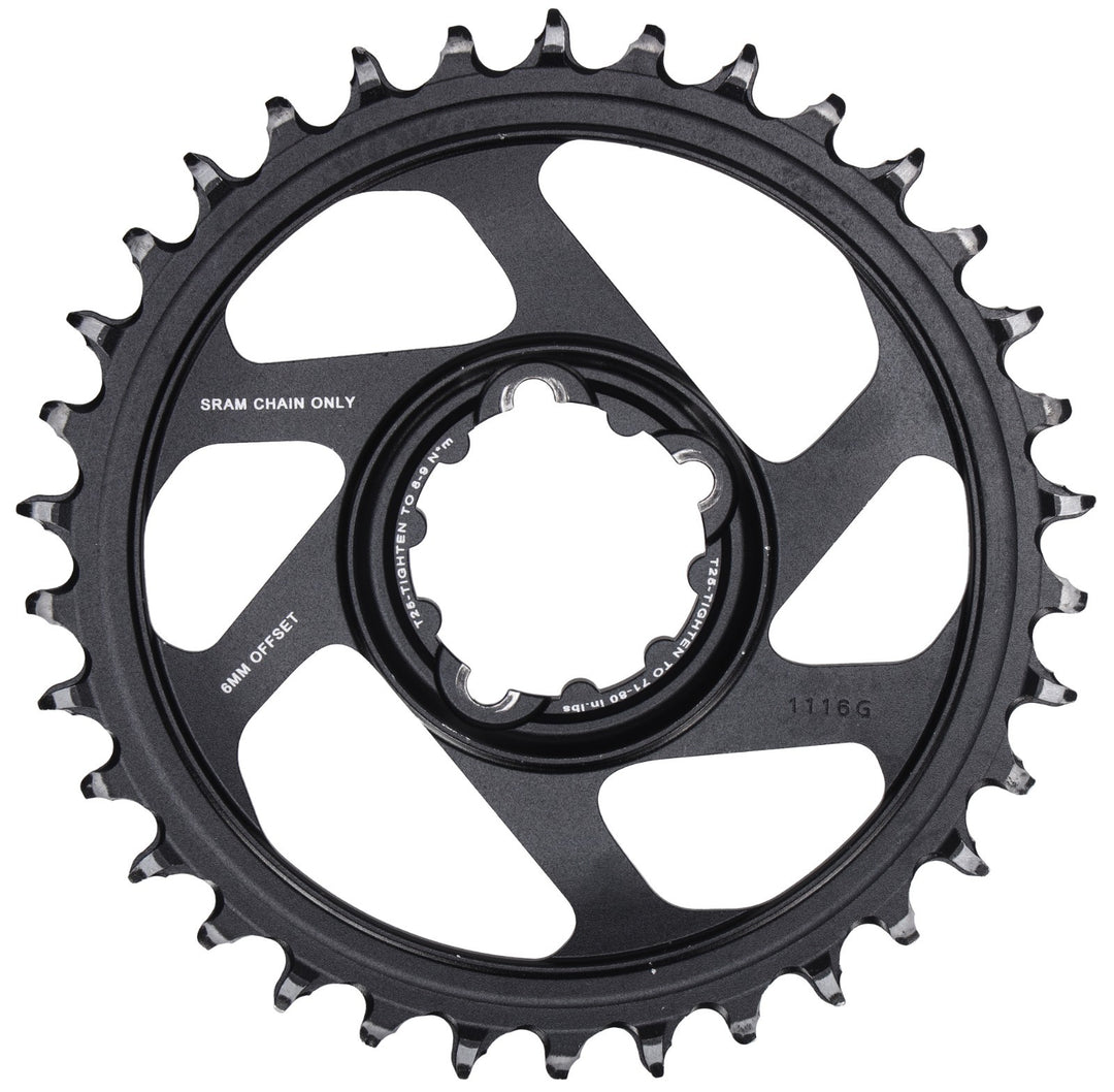 SRAM X-Sync 11 Speed Direct Mount Mountain Bike Chainring 34T 3-Bolt 6mm Offset