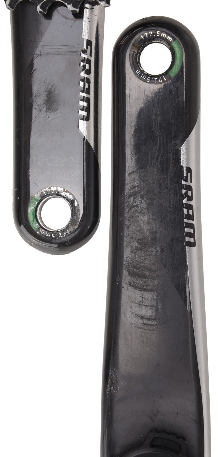 SRAM Red D1 DUB AXS 2 x 12 Speed Carbon Road Bike Crankset 172.5mm 46/33T Gravel