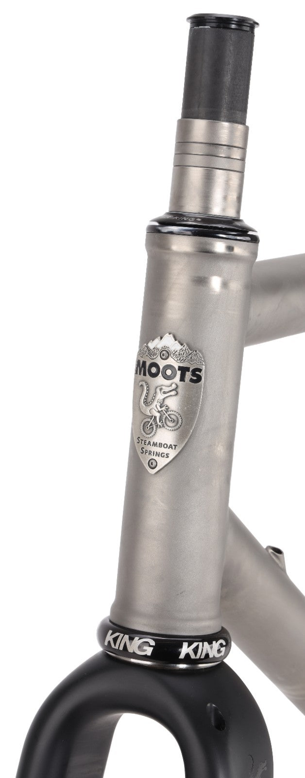 Moots Routt 45 Titanium Gravel Disc Bike Frameset 56cm Carbon 700c USA Ti UDH