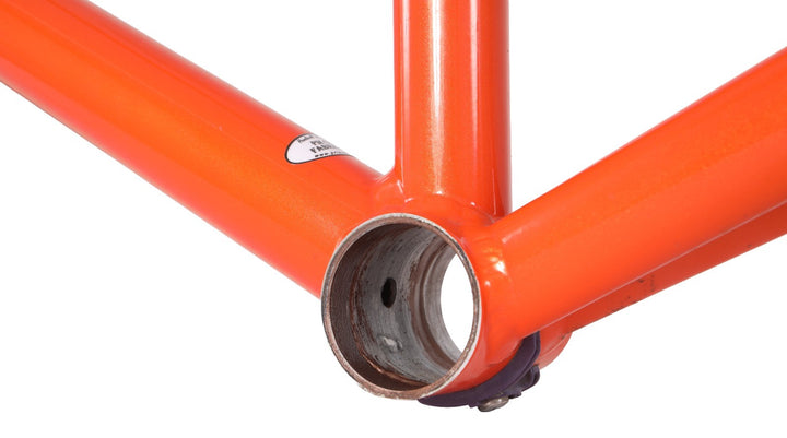 Primus Mootry Alloy Road Bike Frame 56cm ORANGE 700c QR Rim Brake Made In USA