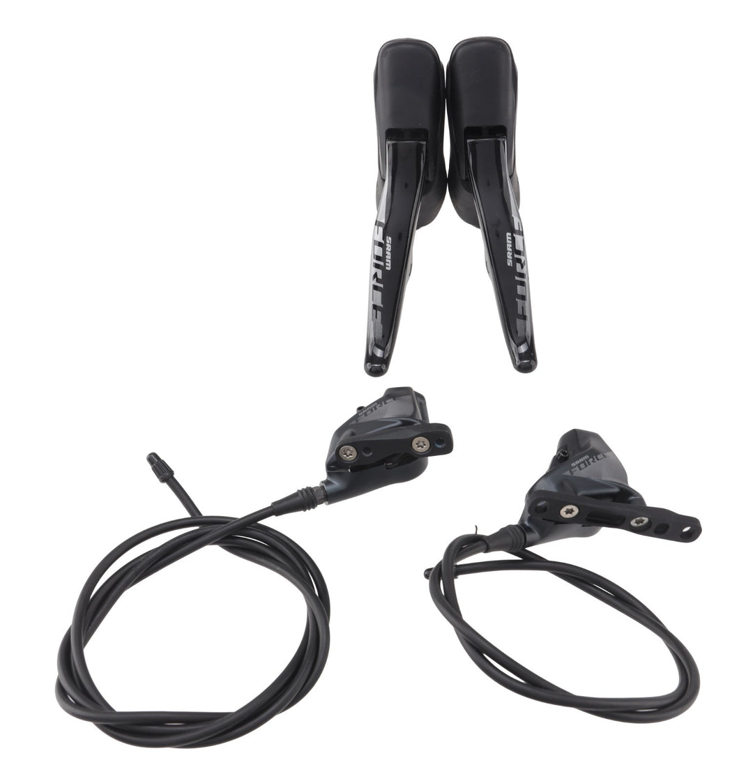 SRAM Force eTap AXS D1 HRD 2x 12 Spd Road Bike Shift Brake Lever Set + Calipers