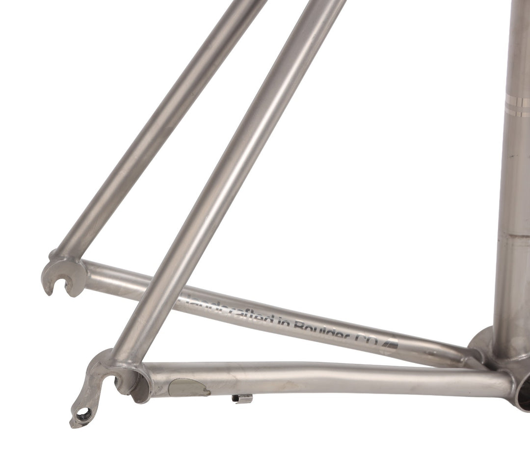 Mosaic RT-1 Titanium Road Bike Frameset XL 60cm 700c QR ENVE Chris King 2000's