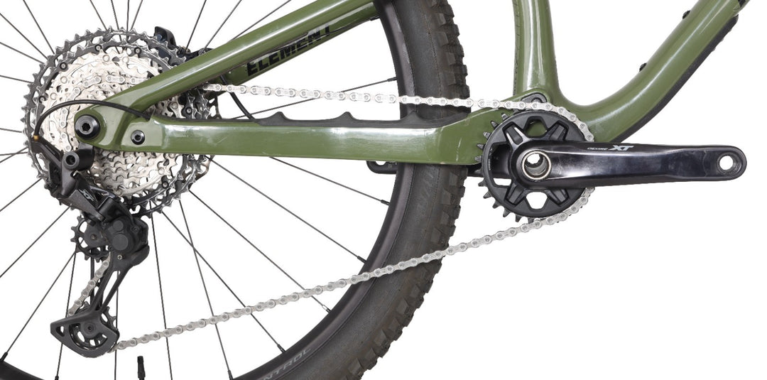 Rocky Mountain Element C70 Shimano 29" Carbon Mtn Bike 1x 12 Sp Green LG XT 2023