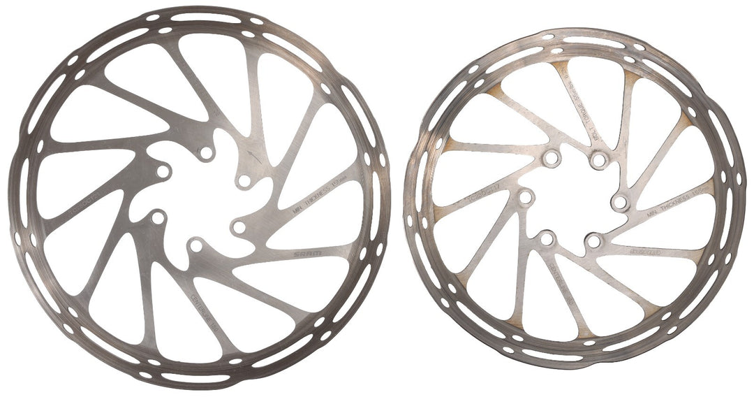 SRAM CenterLine Mountain Bike Disc Brake Rotors 180/160mm 6 Bolt 1 PAIR MTB XC
