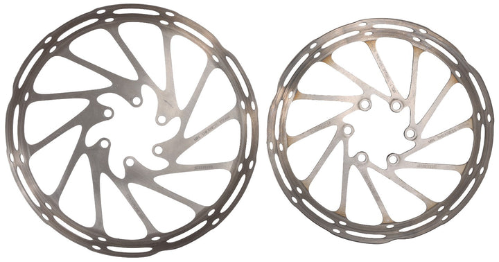 SRAM CenterLine Mountain Bike Disc Brake Rotors 180/160mm 6 Bolt 1 PAIR MTB XC