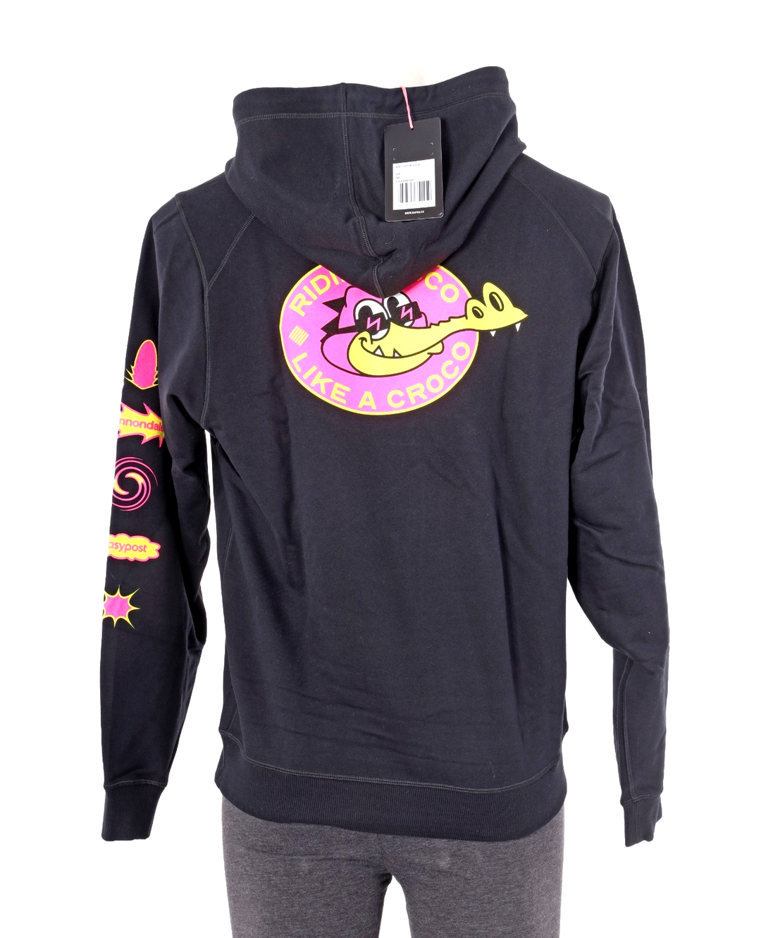 Rapha EF Education Cannondale Pro Cycling Hoodie Women SMALL Black Road Bike