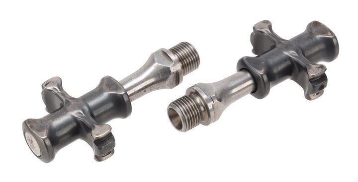 Coombe Millennium Clipless Road Bike Pedals w/Cleats Vintage Steel